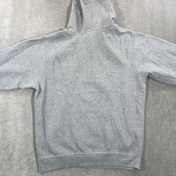 Univ of Kansas KU Jayhaw Men's Medium Gray New Agenda Pullover Sweatshirt Hoodie - Picture 5 of 5